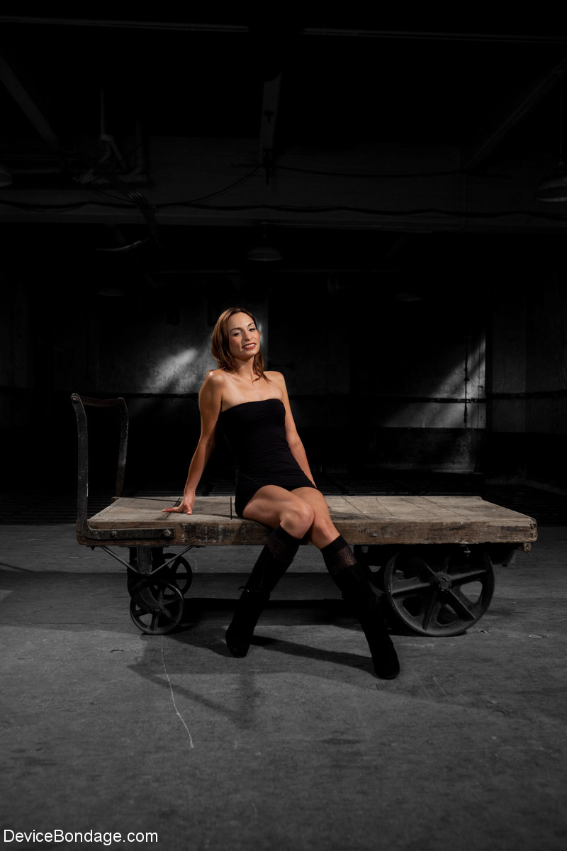 Slim Brunette Amber Rayne Spanked And Whipped By Handler