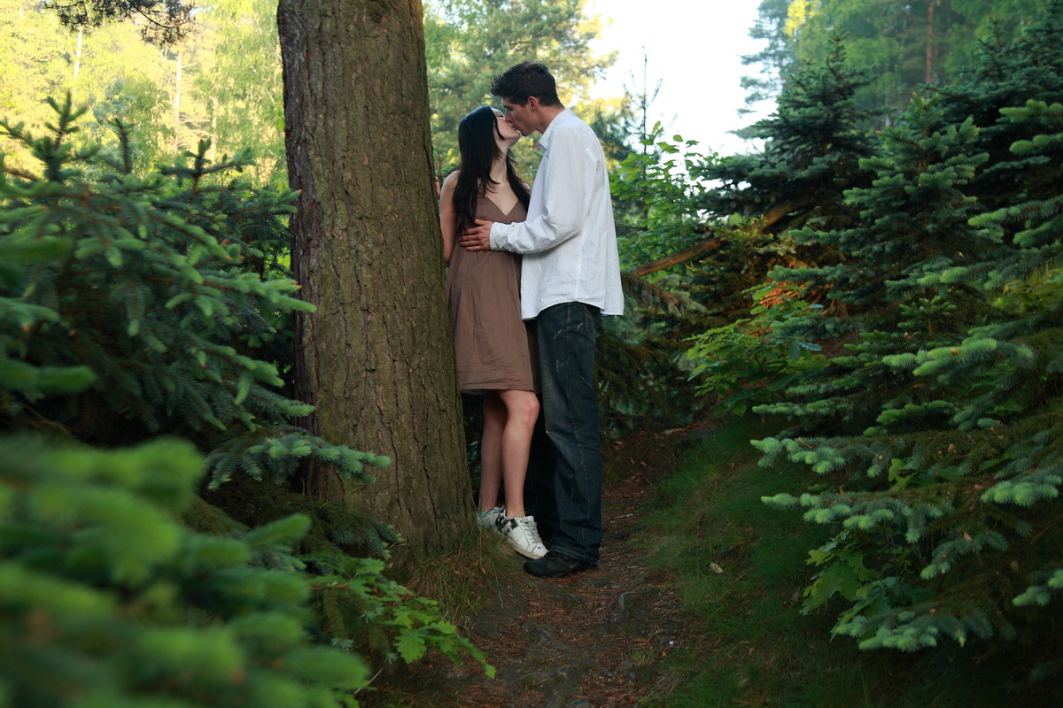 Outdoor Fire Pit Sex With Horny Couple