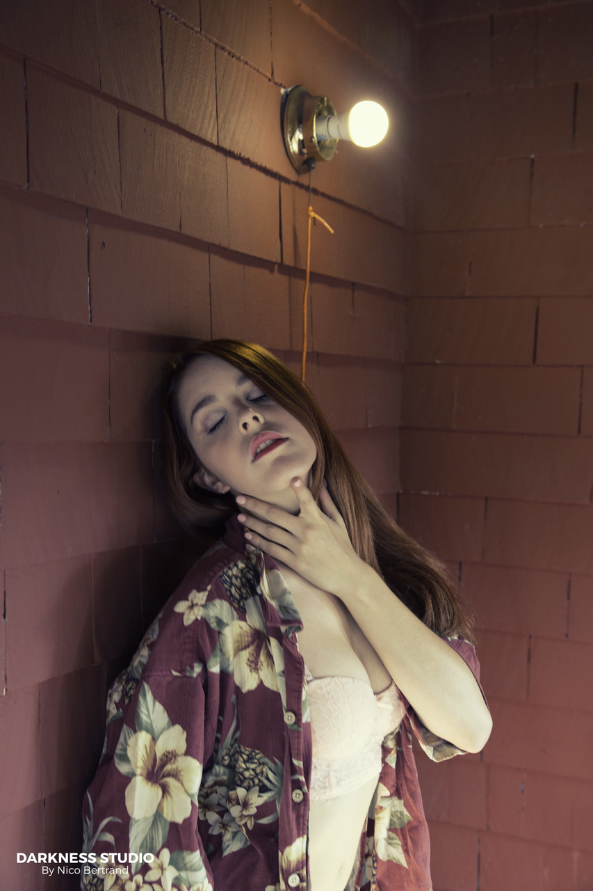 Redheaded Spanish Female Amarna Miller Fingers Her Horny Pussy