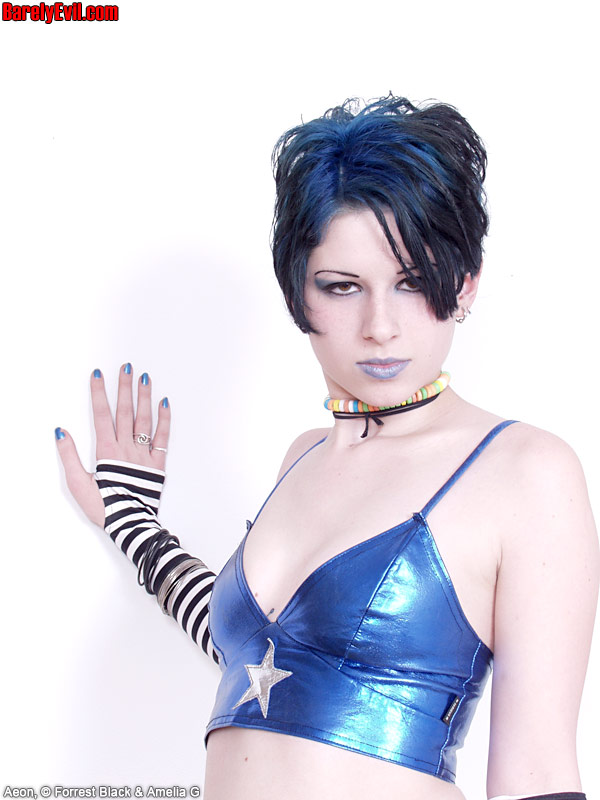 Flexible Punk Girl Agent Aeon Solo Show