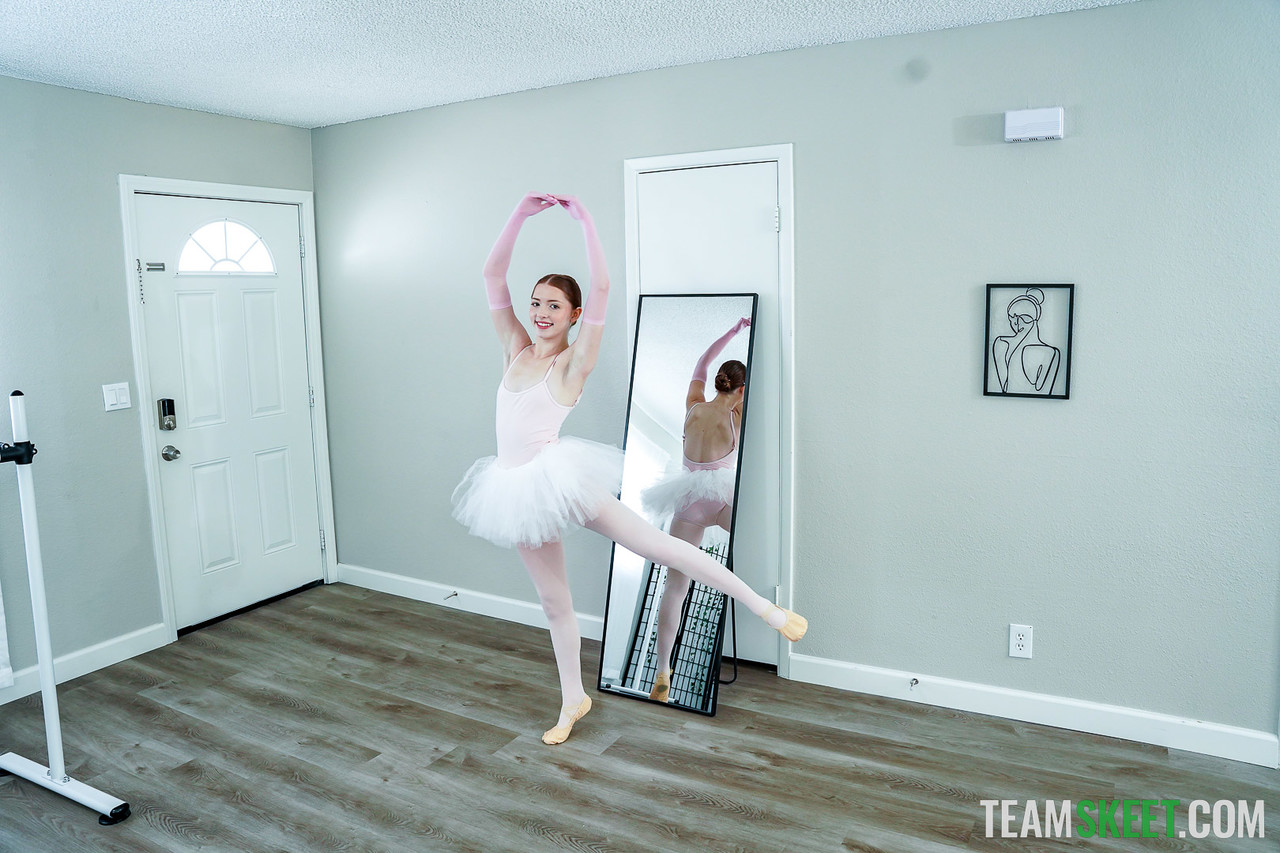 Wild Sex With Sexy Ballerina Myra Moans Ends In Facial