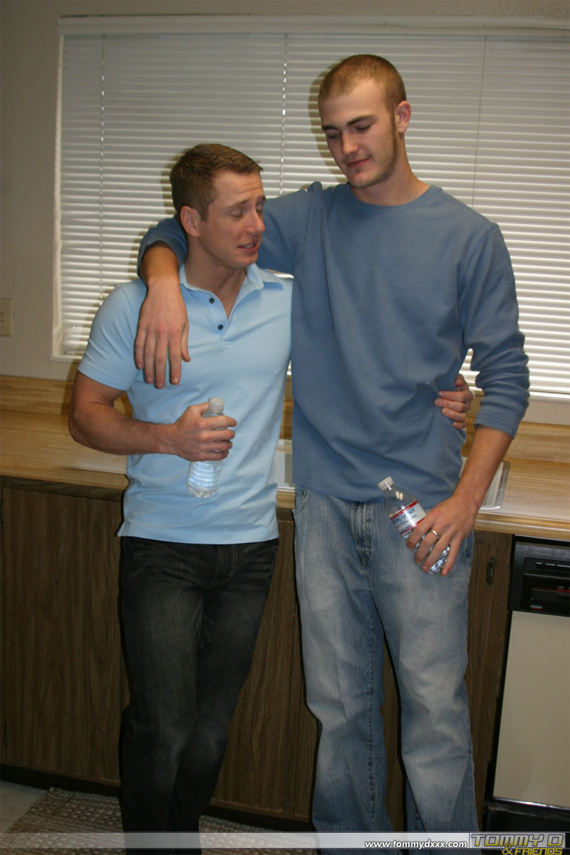 Bisexual Friends Tommy D And Christian Wild Fuck Blonde Babe And Masturbate