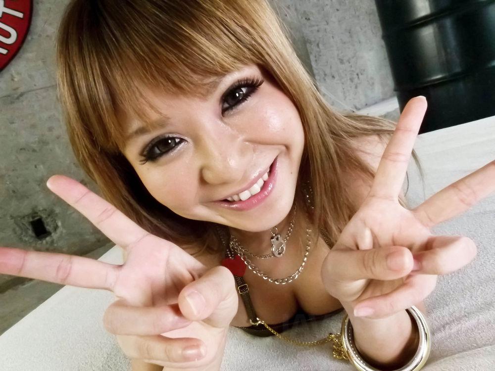 Japanese Redhead Kokoa Ayane Shows Cum Adorned Pussy After BBG Sex