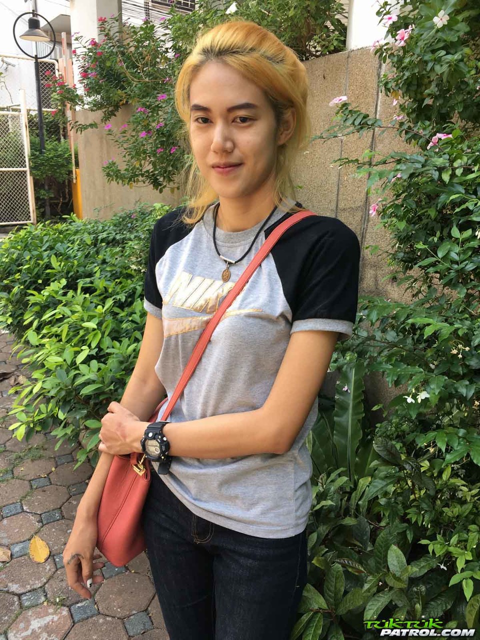 POV Creampie For Blonde Asian Teen After She Exposes Her Body