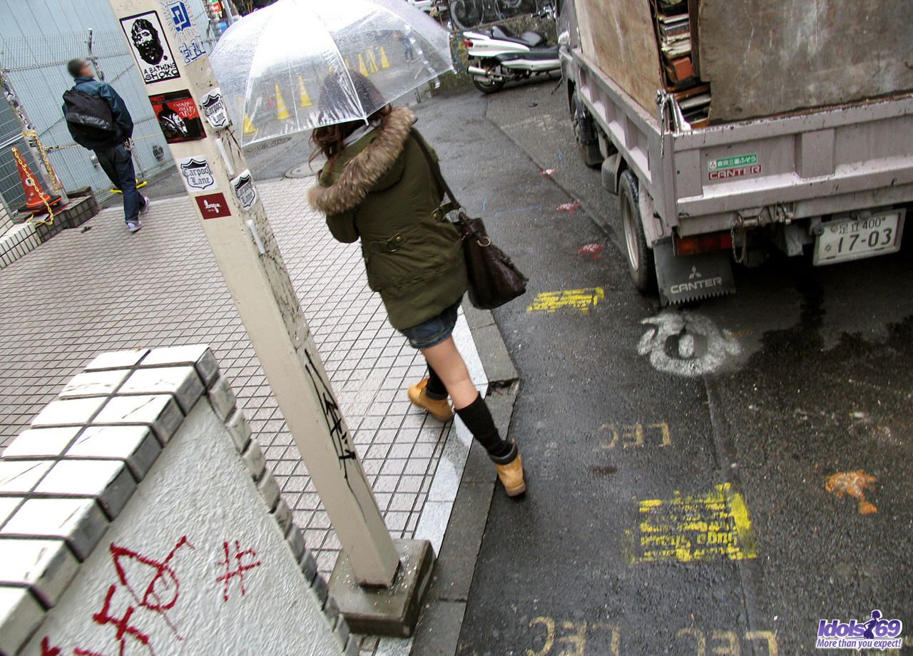 Japanese Teen Miyo Shows Her Full Breasts In Shower