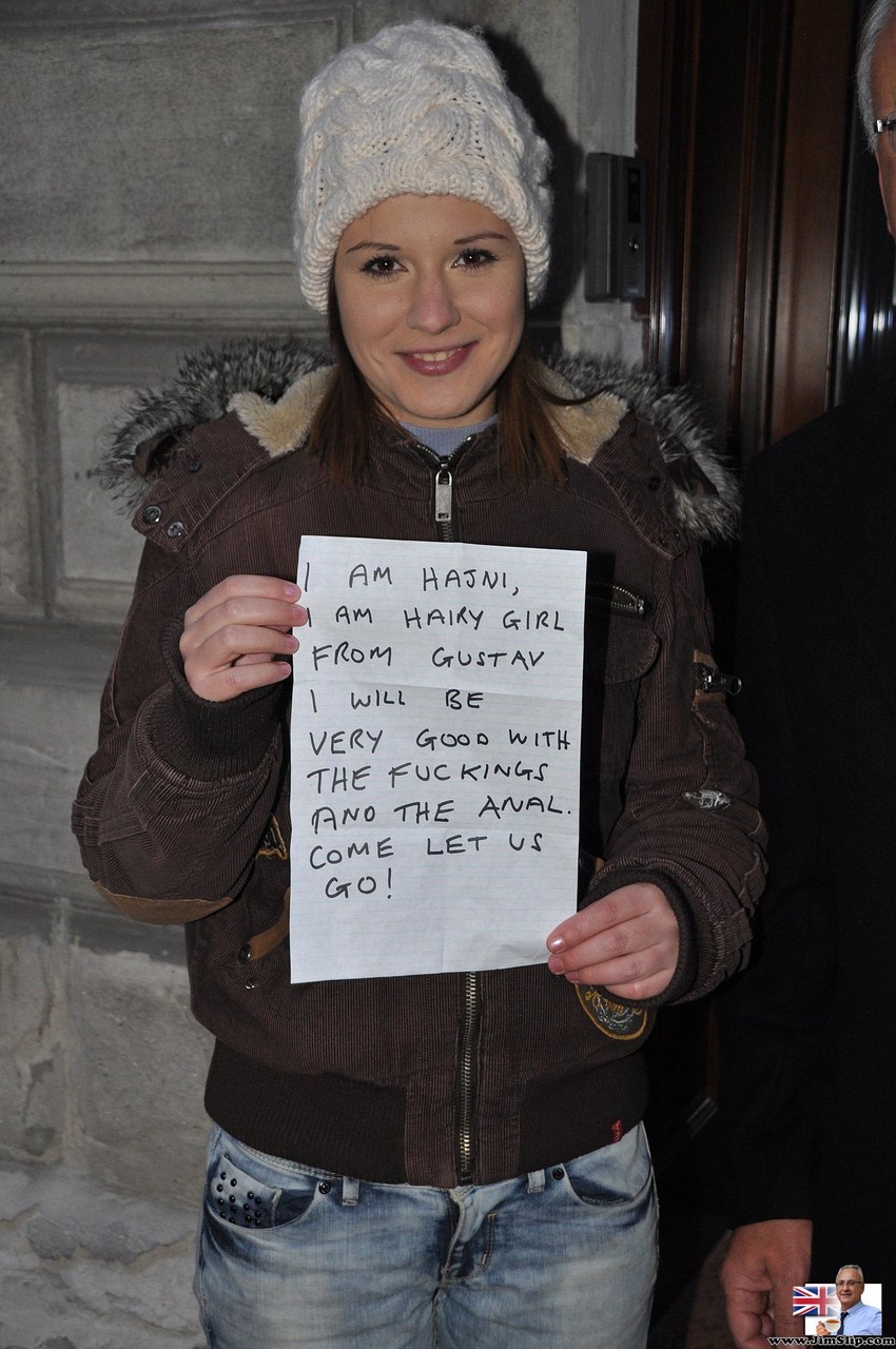 Brunette Cutie Exposes Her Hairy Pussy In Hot Upskirt Before Spreading Lips