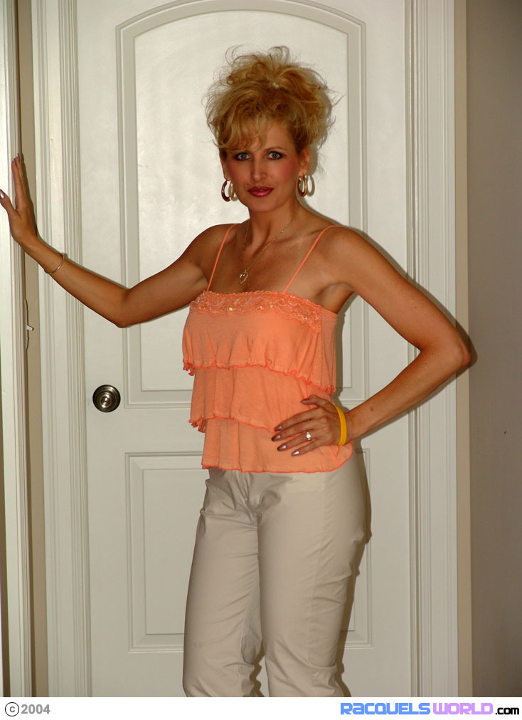 Blonde Amateur Racquel Devonshire Shows Tan Lines Before Sucking Cock