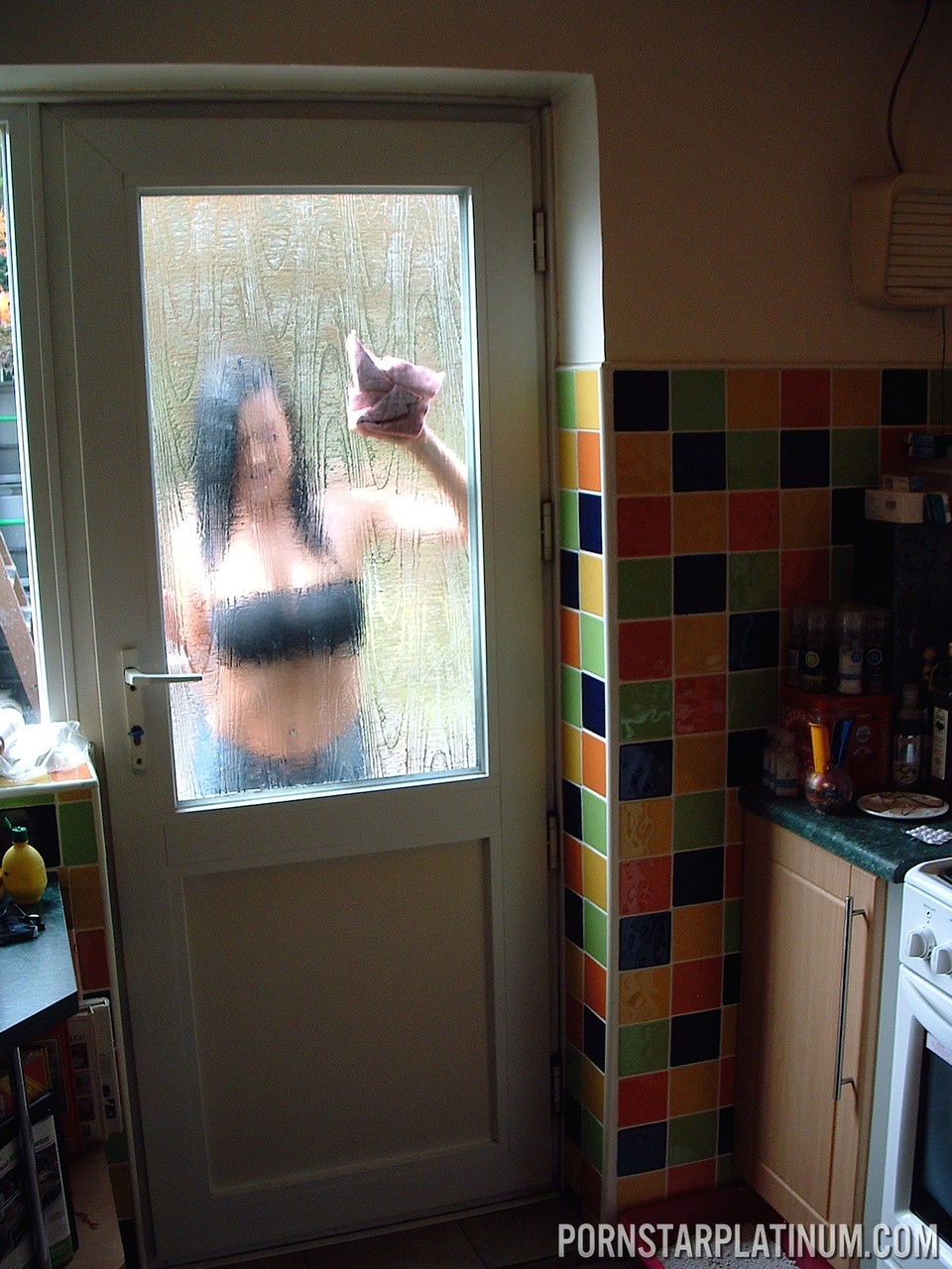 Dark Haired Babe Chantelle Fox Flaunts Big Tits Before Riding Knob