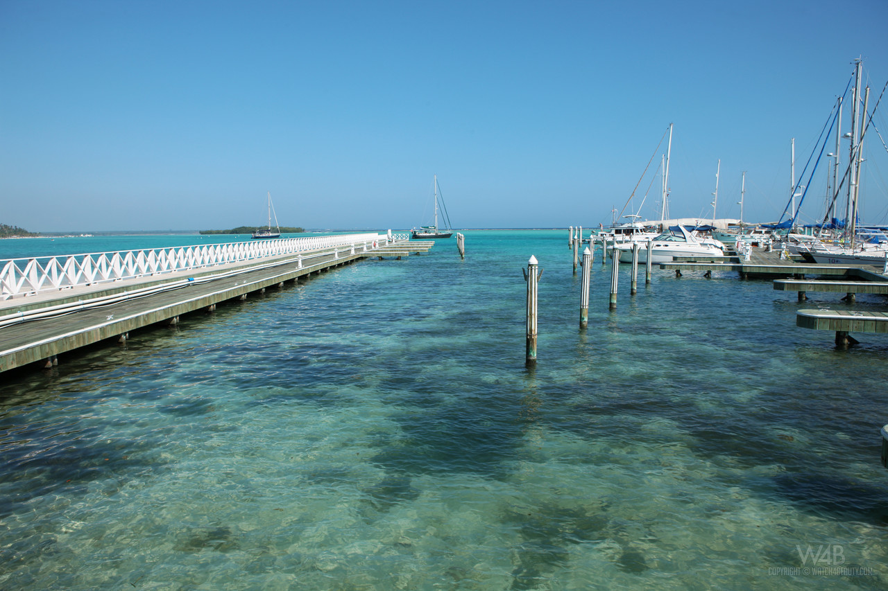 Ashley Bulgari Flaunts Her Big Tits During Czech Boat Ride