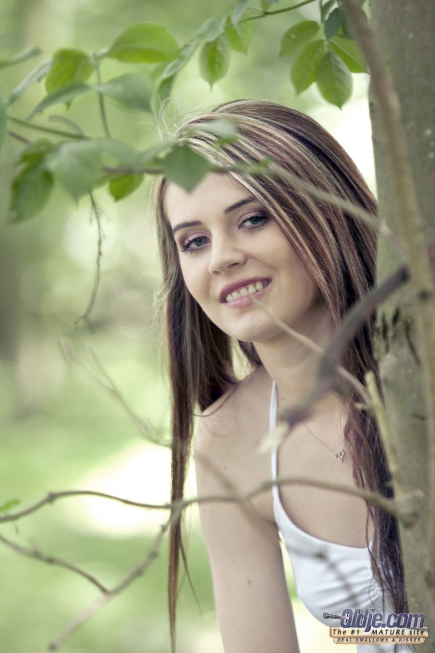 Beautiful Tiny Tits Babe Lucianna Karel Fucked By Old Forest Man