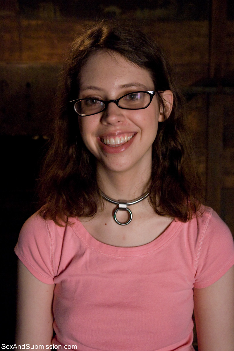 Petite Teen Kristine Gets Rough Face Fuck And Whipping In Rope Bondage