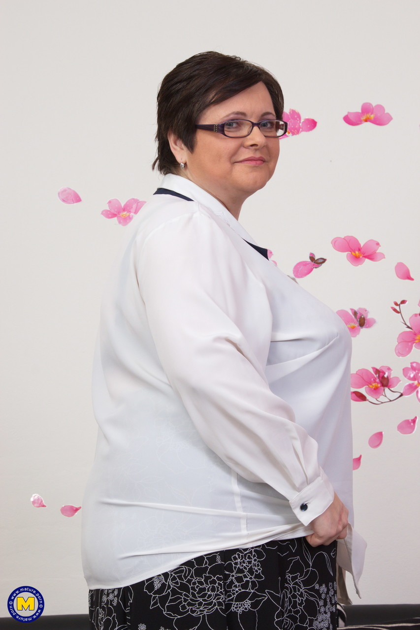 Mature BBW Felicia W Fucks Young Lover And Makes Him Cum On Her Big Tits