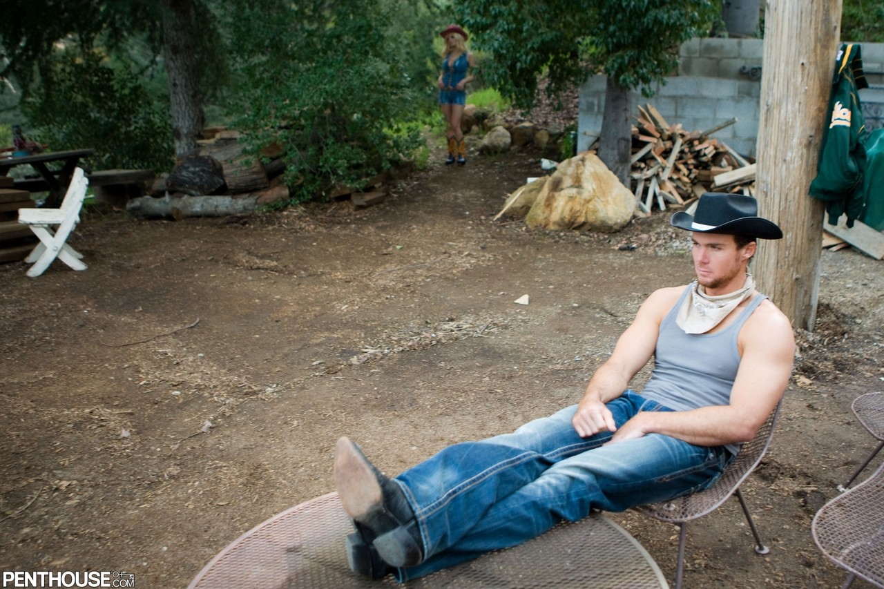 Sexy Blonde Cowgirl Haley Cummings Gets Licked And Wrecked