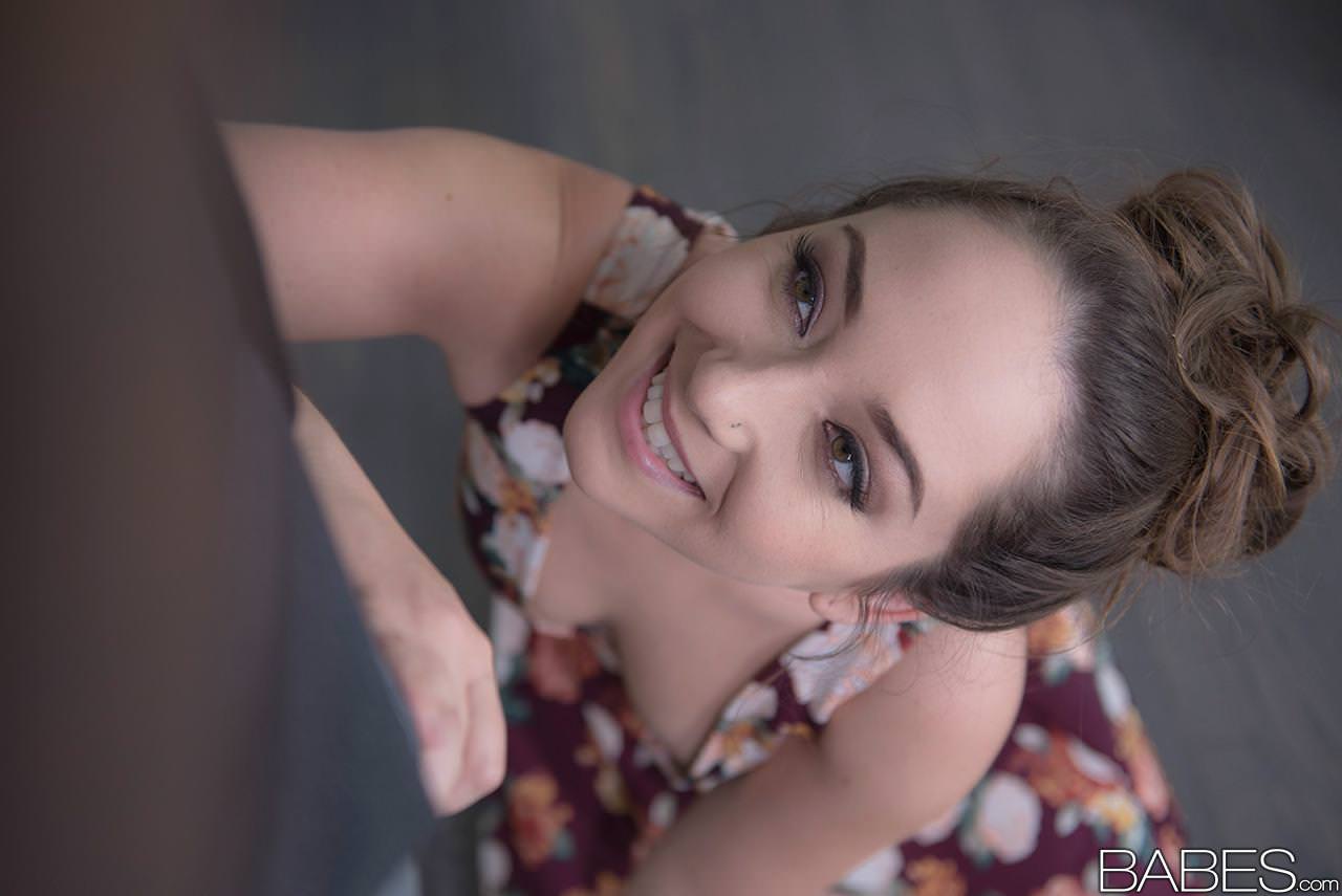 Sensual Brunette Teen Remi Lacroix Rides Big Black Cock