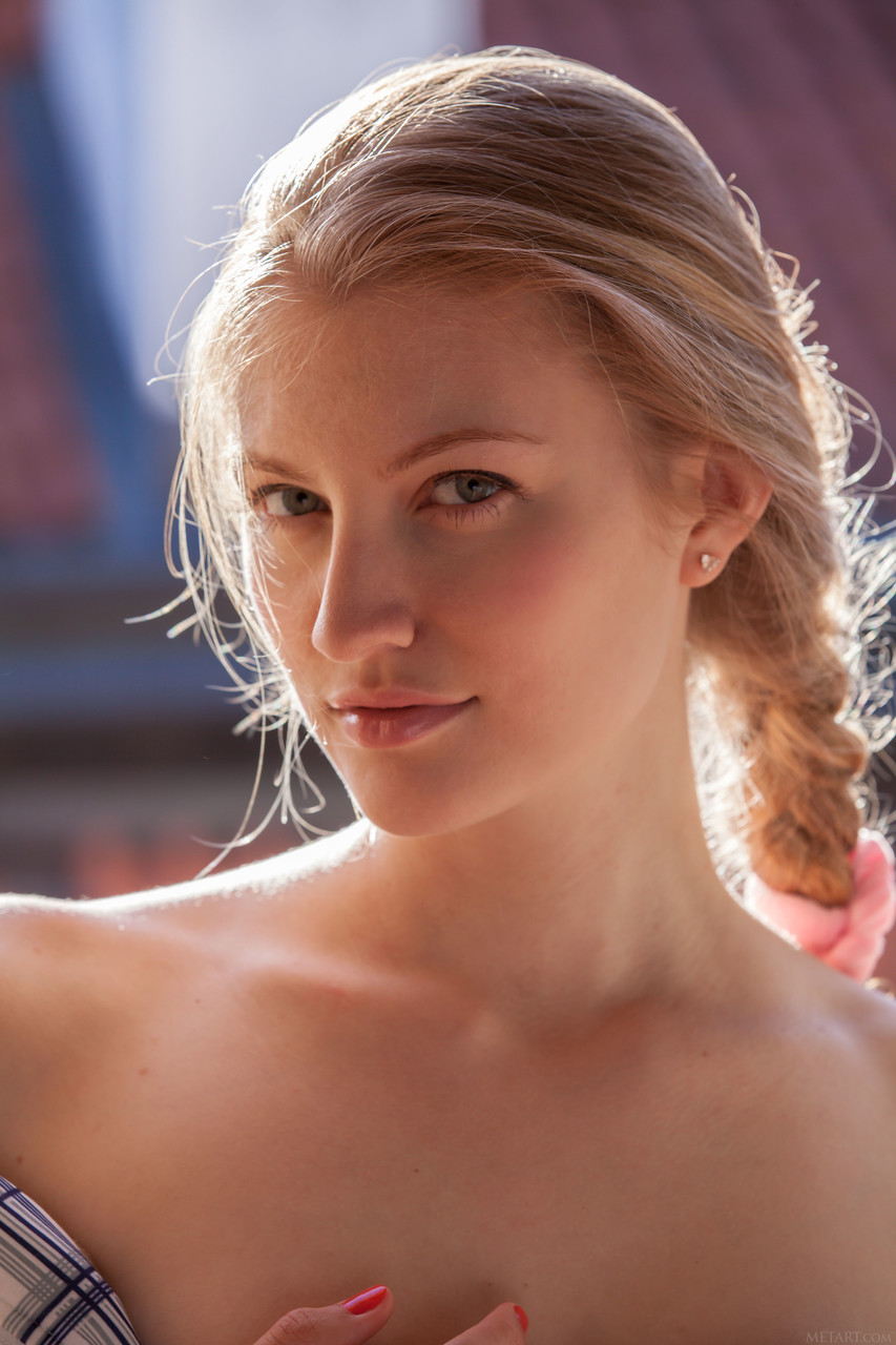 Bretona Shows Off Her Tight Ass And Inviting Pink Pussy