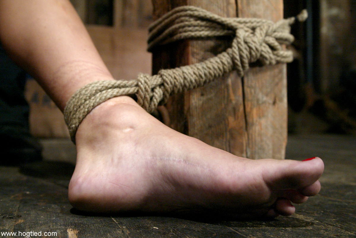 Wenona Being Tied Up By Sergeant Major In Bondage Sex Pictures