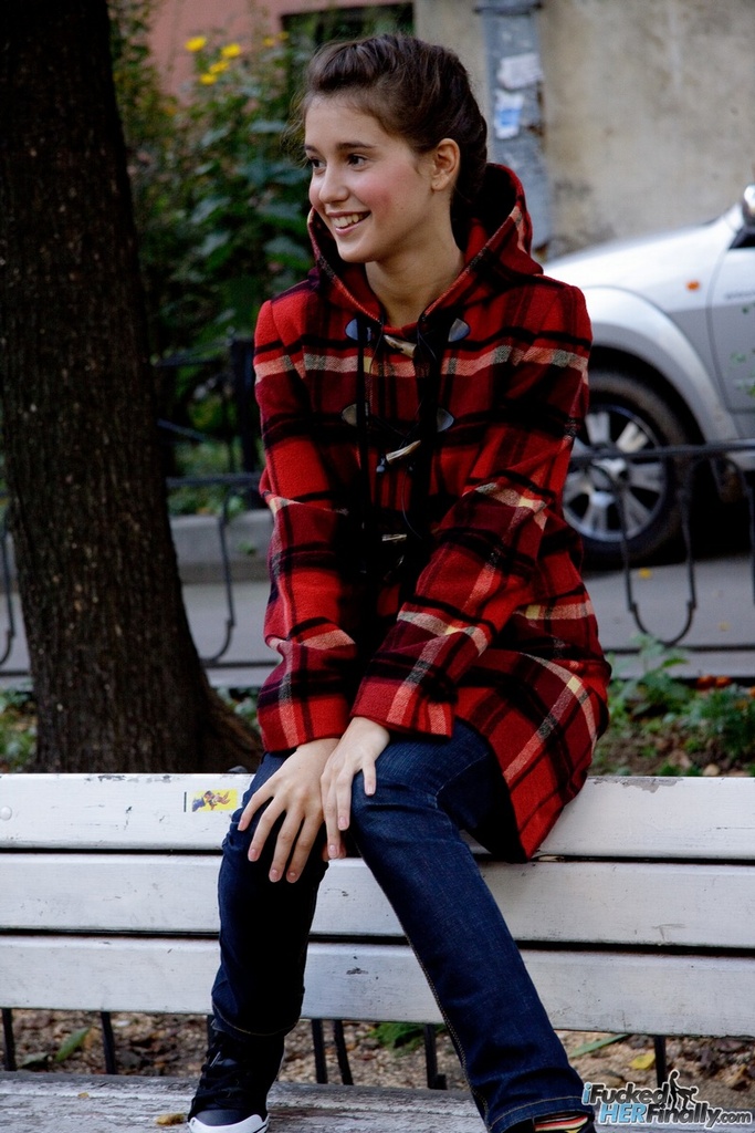 Petite Teen In Socks Sticks Tongue Out For Jizz After Hard Fuck