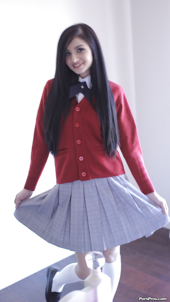 Zoey Kush Gently Pulls Up Blouse For Proper Nudity Check