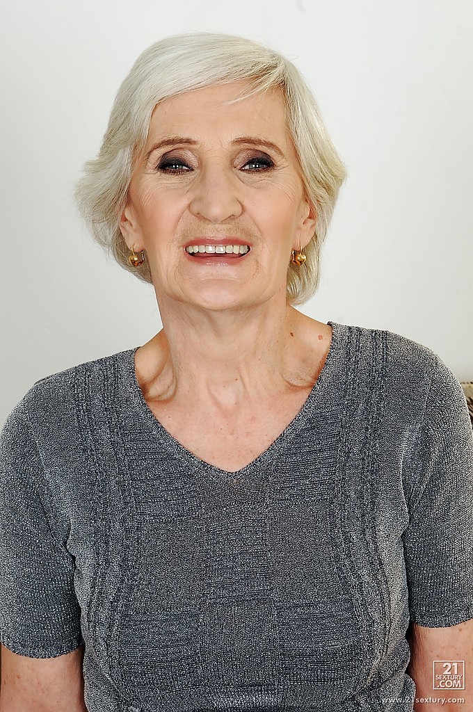 Viviana, Very Old Lady, Shows Tiny Tits And Hairy Cunt