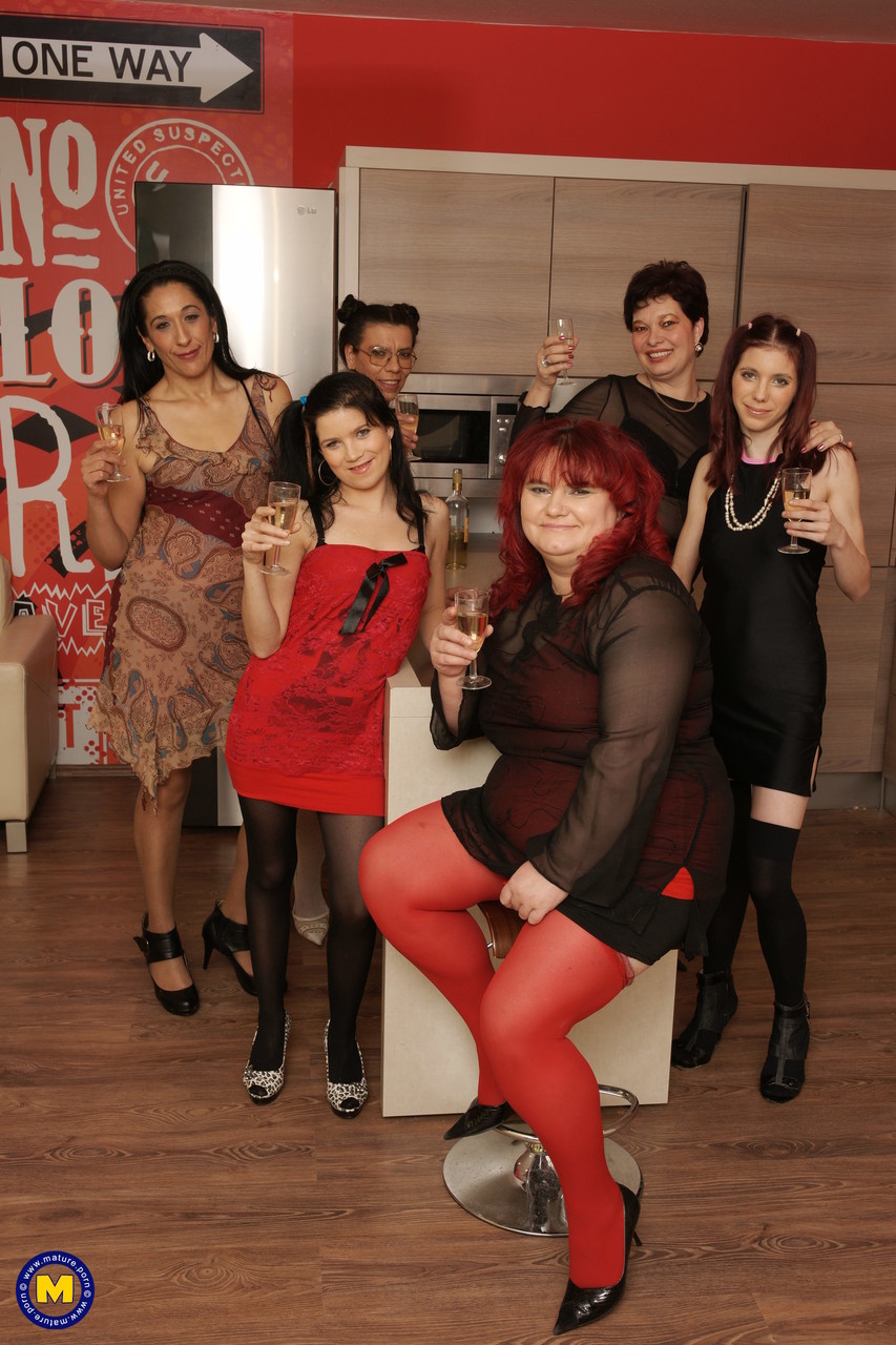 Older And Younger Females Enjoy Lesbian Sex Together