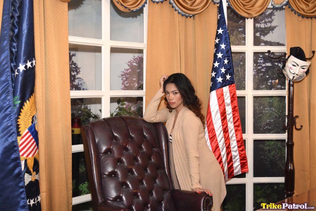 Patricia Strips And Gets Banged By Stiff Cock