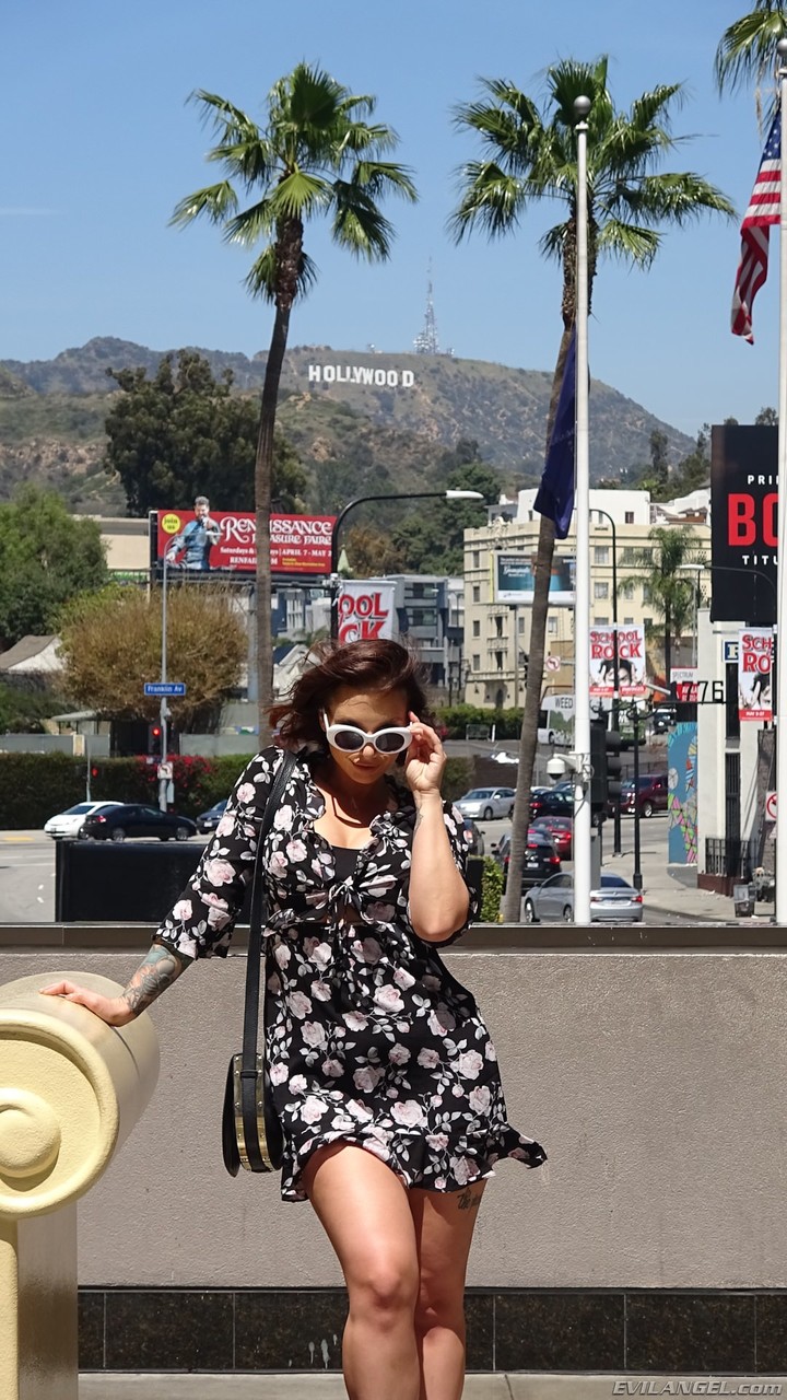 Busty Inked Pornstar Ivy Lebelle Gives Blowjob And Anal Ride