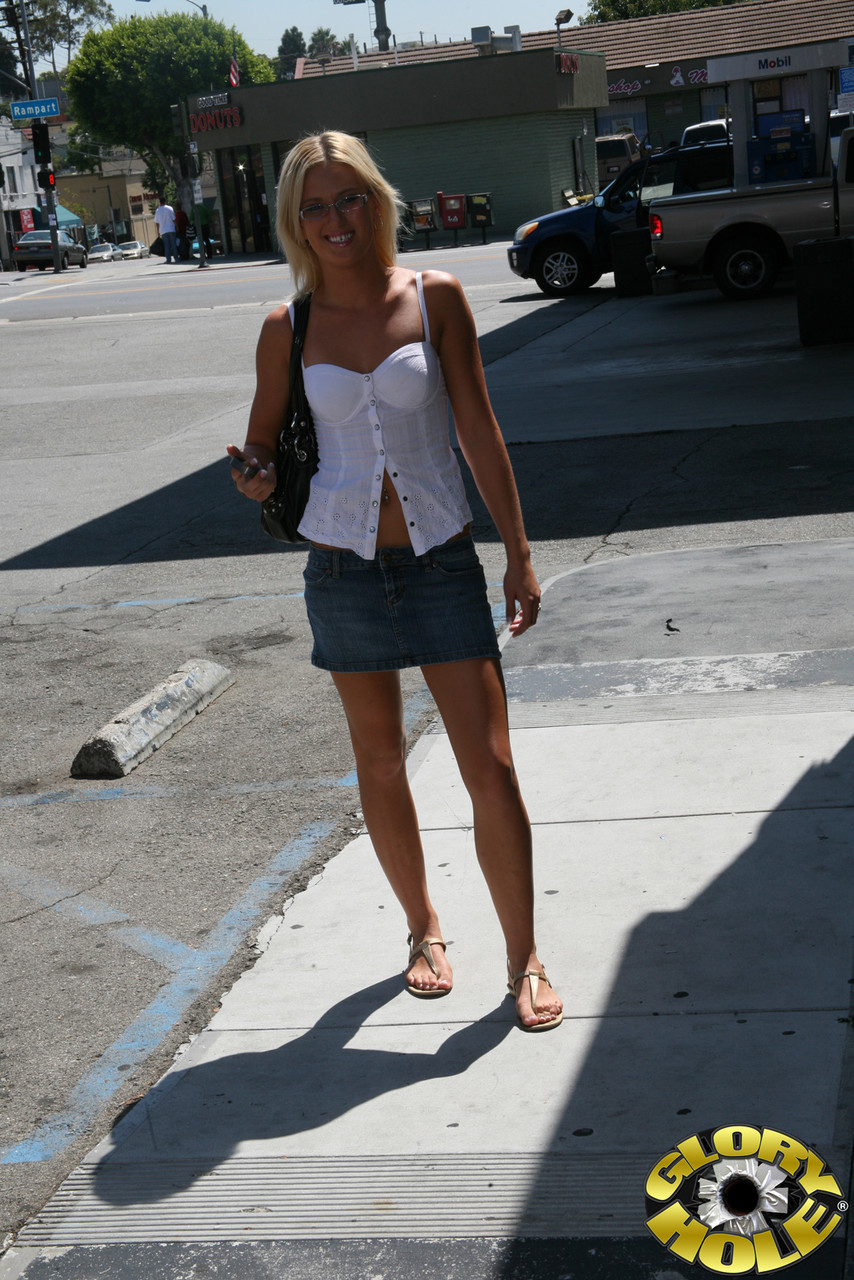 Adrian Olsen In Glasses Sucks And Fucks BBC Through Gloryhole