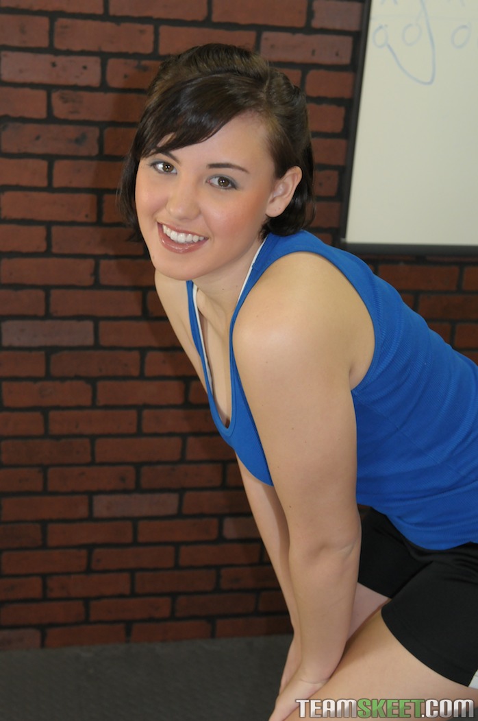 Brooke Adams, Innocent Teen, Flashes Medium Tits And Big Ass In Locker Room