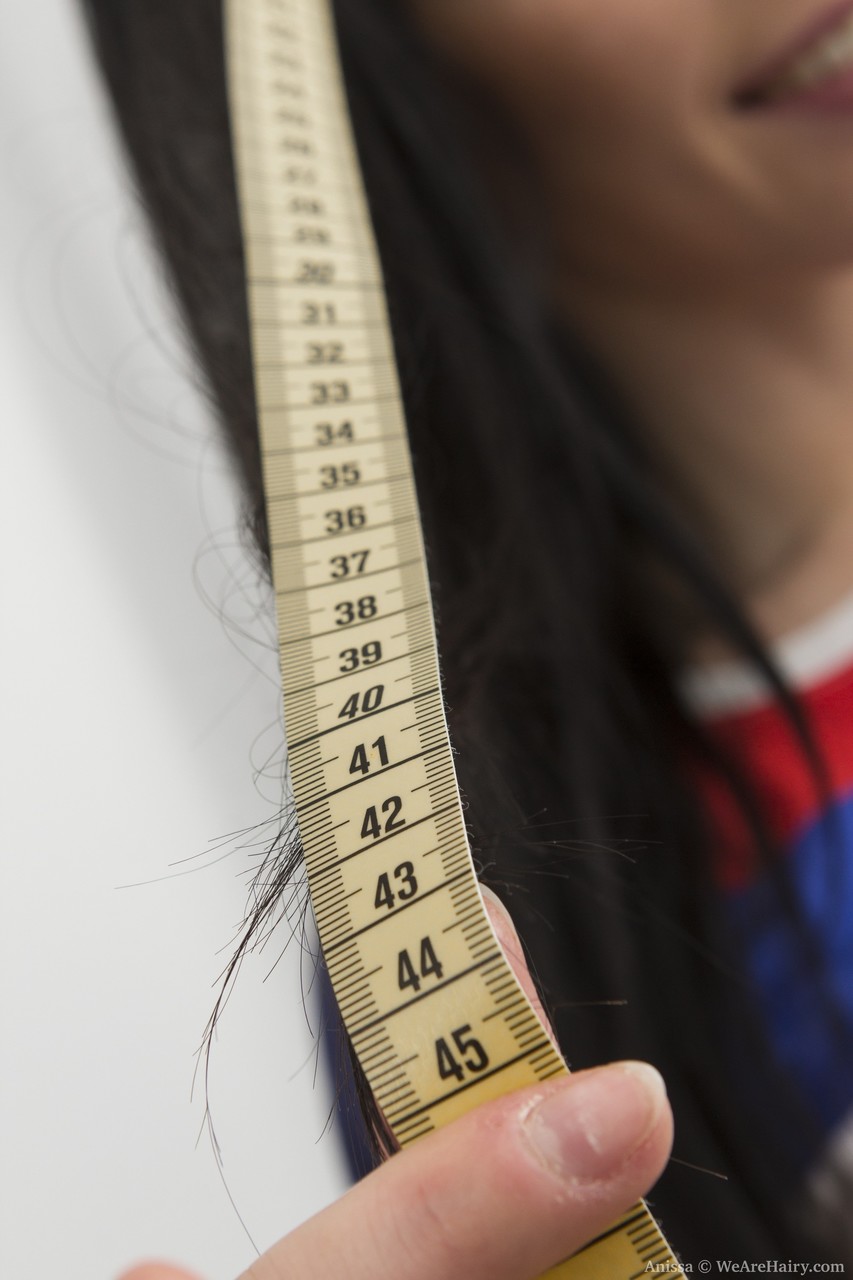 Beautiful Black Haired Babe Anissa Flashes Her Tits And Teases Her Hairy Muff